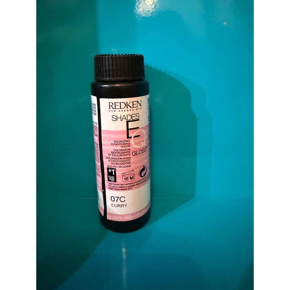Redken Shades EQ‎ Gloss 7C Curry Demi-Permanent Hair Color gloss shine